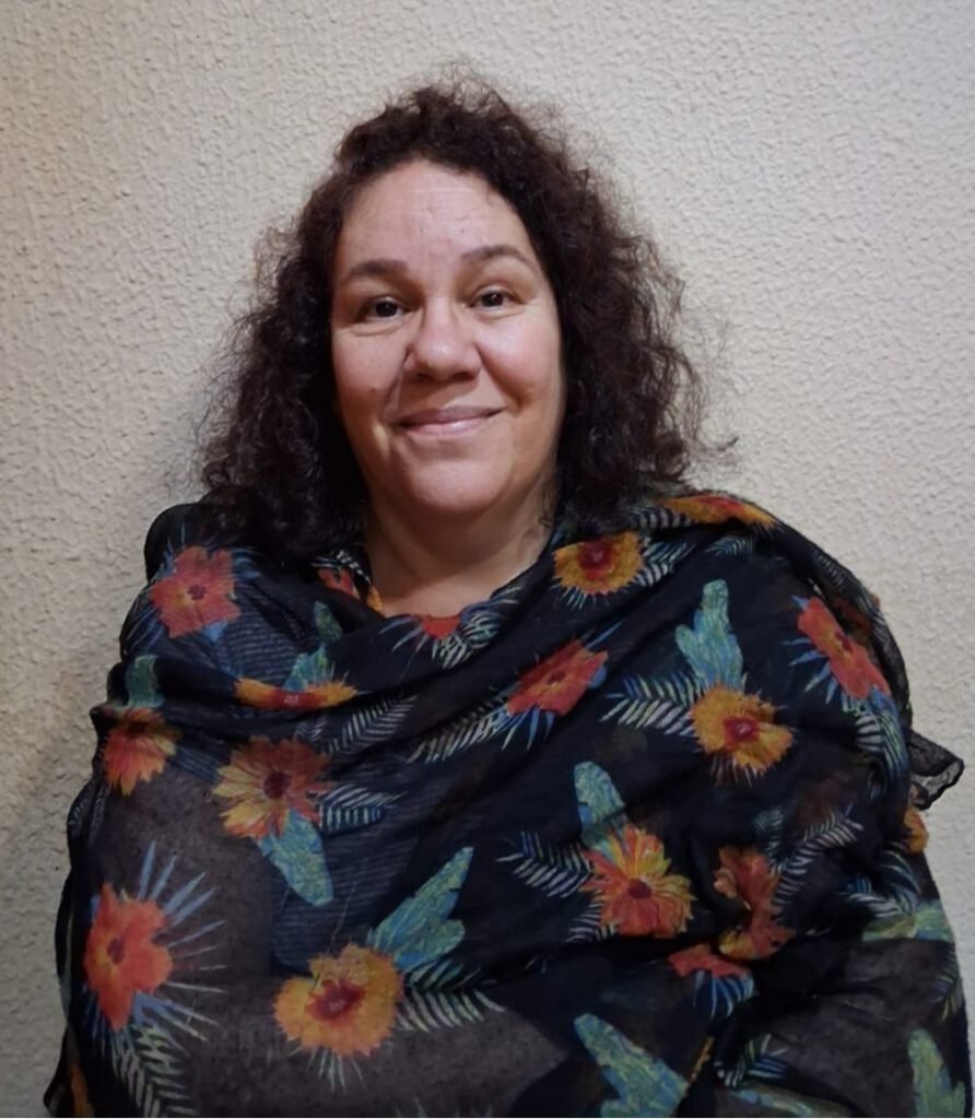 Retrato de Lucilene de Abreu.
